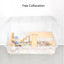 Functional Wooden Hamster House Desk Platform Pet Stand Toy Station Board Pet Products Hamster Cage Golden Bear Toy Supplies