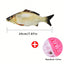 1set/2pcs Simulation Fish Cat Toys For Grinding Teeth And Playing Cat Entertainment Toys Decompression Toys Interactive Toy