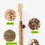 1 Pc Cat Toys Silvervine Chew Stick Polygonum Kitty Raffia Grass Pet Supplies Cleaning Teeth Stick Pet Bite Cat Toy Hemp Rope
