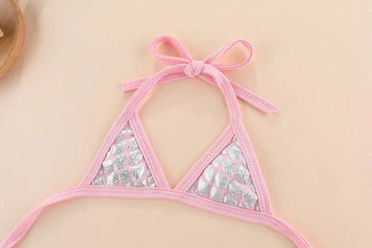 Summer Dog Bikini Set Cute Pet Bikini Swimwear Puppy Dresses Hawaiian Dog Beach Swimsuit for Small Dog Girl Cat Dress in Seaside