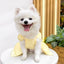 Summer Pet Dog Skirt Puppy Striped Butterfly Skirt Princess Baby Dog Wedding Midi Dress Cat Skirt Shih Tzu Dog Clothes for Party