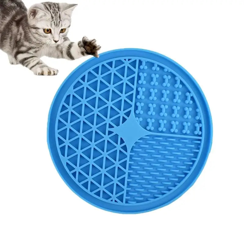 Food-Grade Silicone Dog Lick Mat Safe Soft Slow Feeders Dog Lick Pad Healthy Eating Non-Slip Dog Licking Mat Pet Feeding for Pet