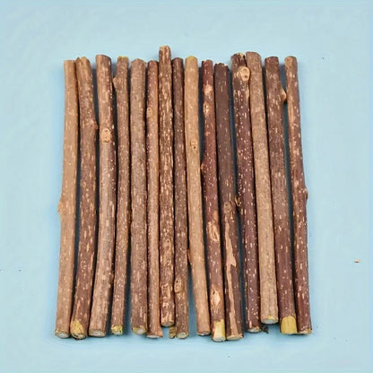 10/15/20 pieces/lot Catnip sticks, pet cat teething toys, natural wooden polygonum sticks, teeth cleaning, boredom relief snacks