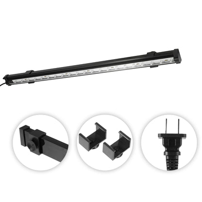 UXCELL 76.5-116CM Aquarium LED Light Full Spectrum Fish Tank 27-36 Light Beads Decor Colorful Lighting Lamp Plant Grow Tools