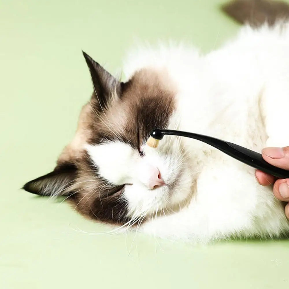 Dog Eye Comb Effective Tear Stain Comb Removes Tear Stains Eye-poop Comb Pet Eye Cleaning Brush Pet Clean Supplies Tool