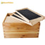 Benefitbee beekeeping 3 layers Langstroth beehive kit with 1 deep box and 2 super boxes bee hive complete
