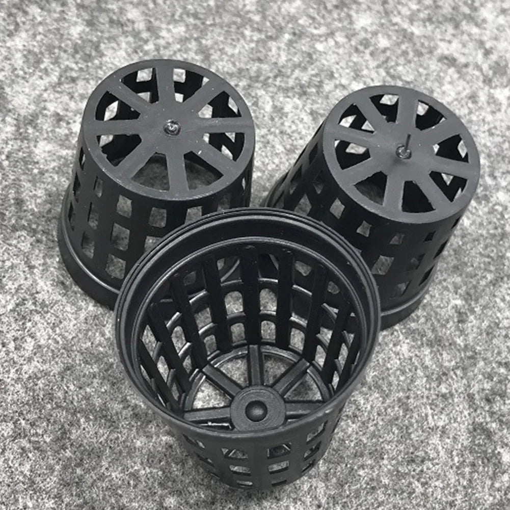 Fishtank Aquatic Plant Planting Basket Aquatic Plant Tissue Culture Pot Plastic Aquarium Plant Flower Pot Landscaping Decoration