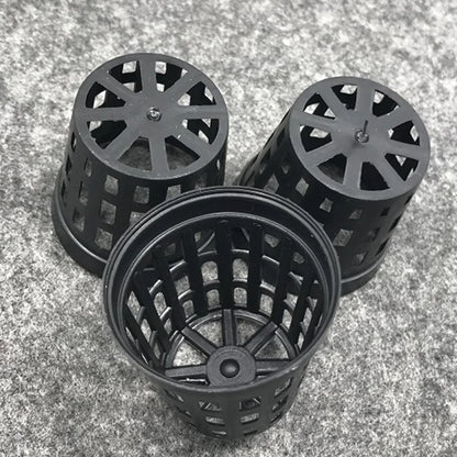 Fishtank Aquatic Plant Planting Basket Aquatic Plant Tissue Culture Pot Plastic Aquarium Plant Flower Pot Landscaping Decoration