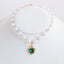 Pearl Chain Accessories for Cats Zircon Heart Pet Products Small Medium Puppy Neck Wear Wedding Birthday Gift Pet Dog Collar