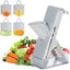 NEW Multifunction Hand Push Manual Cutter Slicer 4 In1 Kitchen Food Vegetable Shred Chopper Potato Carrot Meat Slicers 304