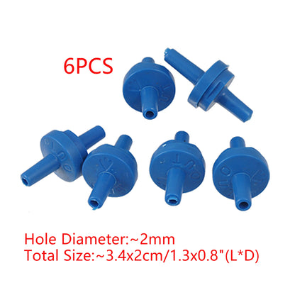 UXCELL Aquarium One Way Check Valve Non-Return Oxygen Tracheal Increasing Hose CO2 System Pipe Fish Tank Air Pump Accessorie
