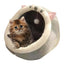 Cat Bed Warm Pet House Kitten Cave Cushion Cat House Round Cat Cushion Cat House 2 In 1 Warm Cats Basket Pet Sleep Bag