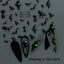 2pcs Black Cat Nail Stickers 3D Cute Cartoon Animal 3D Self-Adhesive Nail Art Decals Sliders Decorations Manicure Accessories