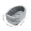 UXCELL Dog Car Seat Bags Hammock Pet Carriers Bed Car Rear Back Seat Protector Mat Carrier Bottom Travel Safety Accessories