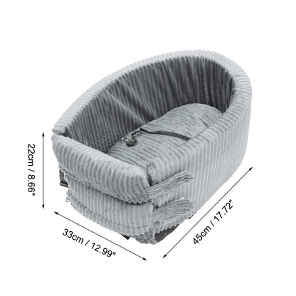 UXCELL Dog Car Seat Bags Hammock Pet Carriers Bed Car Rear Back Seat Protector Mat Carrier Bottom Travel Safety Accessories