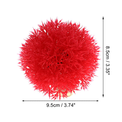 UXCELL Aquarium Artificial Plastic Lawn Water Weeds Ornament Grass for Fish Tank Landscape Plants Decoration Accessories