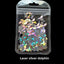 Cross-border Supply 10G BaG Laser Sequins Laser Four-pointed Star Butterfly Star DIY Crystal Glue Material
