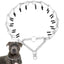 Adjustable Pinch Collar for Dogs,Gold Dog Training Collar Prong Collar with Quick Release Buckle for Small Medium Large Dogs