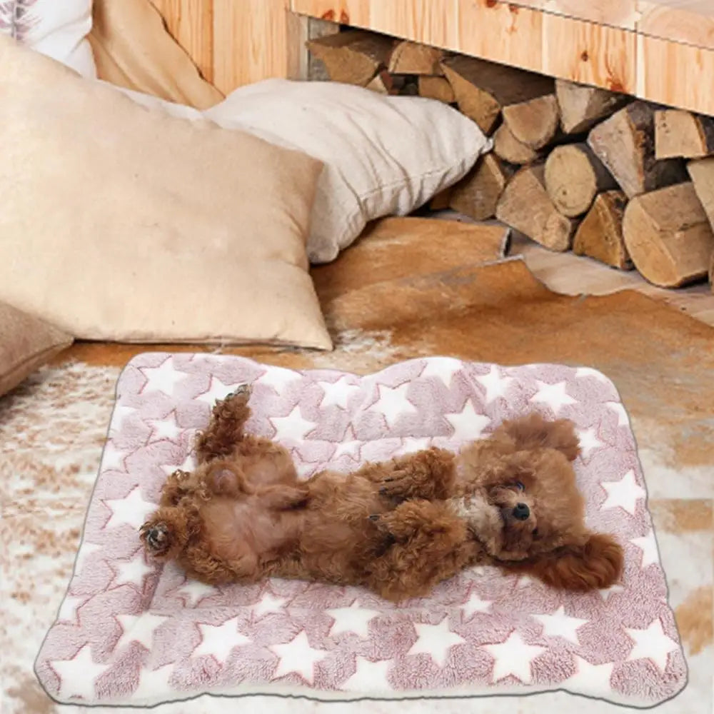 Cat Blanket Pet Calming Blanket Cozy Cat Blanket Pet Sleeping Mat Washable and Soft Cat Calming Blanket Pet Supplies