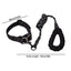 Reflective Dog Collar Adjustable Neck Collars With Rope Kit For Pet Puppy Weatherproof Dog Collar Padded Suitable Puppy Collar