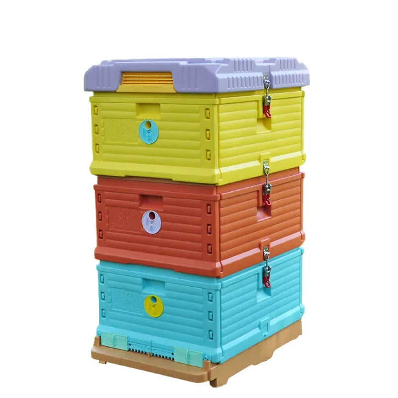 Functional plastic beehive Lang style beehive in bee bee hive