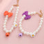 Bow Tie Small Medium Dog Collar Pearl Alloy Adjustable Pet Cat Accessories Ring Bell Floral Letters Neck Collar for York Dogs