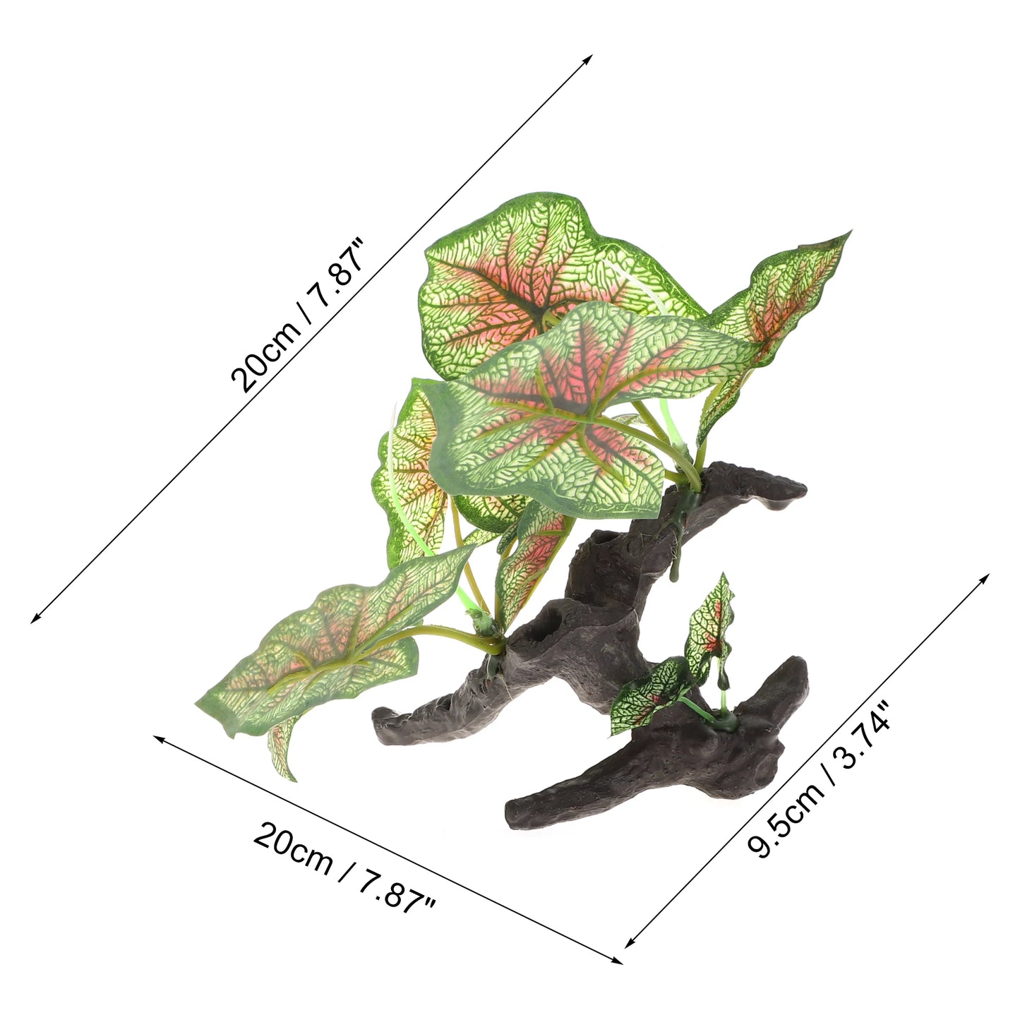 UXCELL Artificial Plants Grass Aquarium Plastic Water Weeds Ornament Fish Tank Flower Plants Tree Decoration Accessories