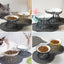 Pet Ceramic Bowl Nordic Cat Ceramic Cat Food Rack Canned High Foot Snack Plate Anti-Cervical Reinforcement Dog Bowl For Pets