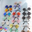Anti-slip Cat Sunglasses Pet Accessories Small Dog Sun Glasses Classic Retro Circular Glasses for Kitten Photos Props Cosplay