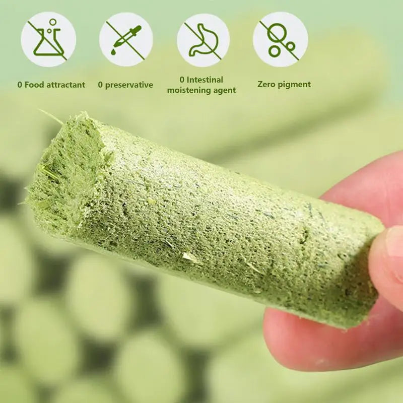 Cat Grass Teething Stick Cat Grass Sticks Pet Snacks Natural Grass Molar Rod Cat Chew Stick Teeth Cleaner Teeth Caring
