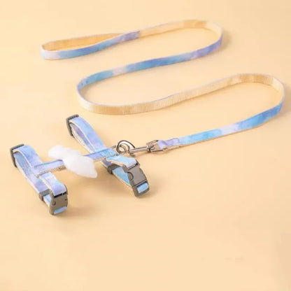 Adjustable Bunny Cat Dog Harness and Leash Set Walking Pet Harnesses for Small Animals Cats Rabbit mascotas Accessories Supplies