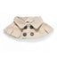 British Style Dog Winter Clothes Pet Clothes for Small Medium Dogs Teddy Chihuahua Puppy Pet Teddy Bib Windbreaker Cloak