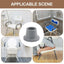 Shower Chair Leg Rubber Caps Bathroom Chair Feet 8pcs Anti-Slip Suction Cup Feet For Bathtub Chair Child And Body Safety Home
