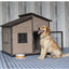 Small puppy house outdoor water rot kennel kennel kennel rural large medium and small outdoor villa