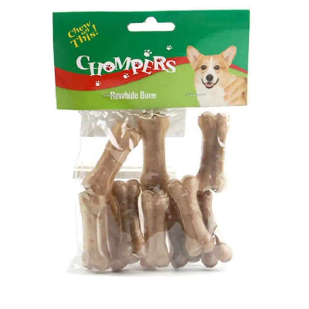 Dog Chew Bone Toy Pet Teething Chew Bone Sturdy Toys Bite-resistant Beef Flavor Puppy Chewing Sticks For Teething Clean Tool