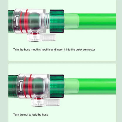Aquarium Filter Water Valve Hose 12/16mm FlowControl Double Tap Quick Release Connector Fish Tank Hose Pipe Filter Valve