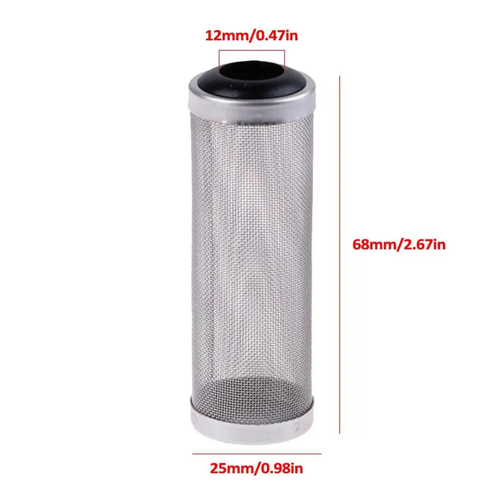 Aquarium Filter Guard Fish Filter Guard Inlet Filter Stainless Steel Pre-Filter Cover Intake Strainer Safe Guard For Fish Shrimp