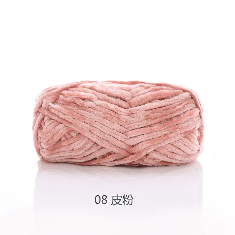 Ruyi bird warm fleece thick wool handmade DIY crochet woven golden velvet hook shoe thread wool ball
