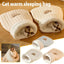 New Creative Pocket Cat Nest Semi-enclosed Pet Sleeping Bag Lambswool PP Cotton Warm And Comfortable Cat Sleeping 44/54cm Bag