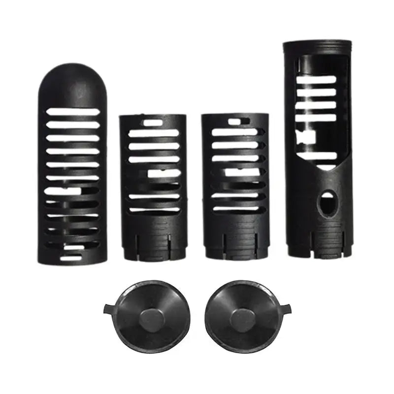 Aquarium Heater Cover Guard Aquarium Fish Tank Heating Rod Sleeve Heat-Resistant With Suction Cups Heater Protectors For Water