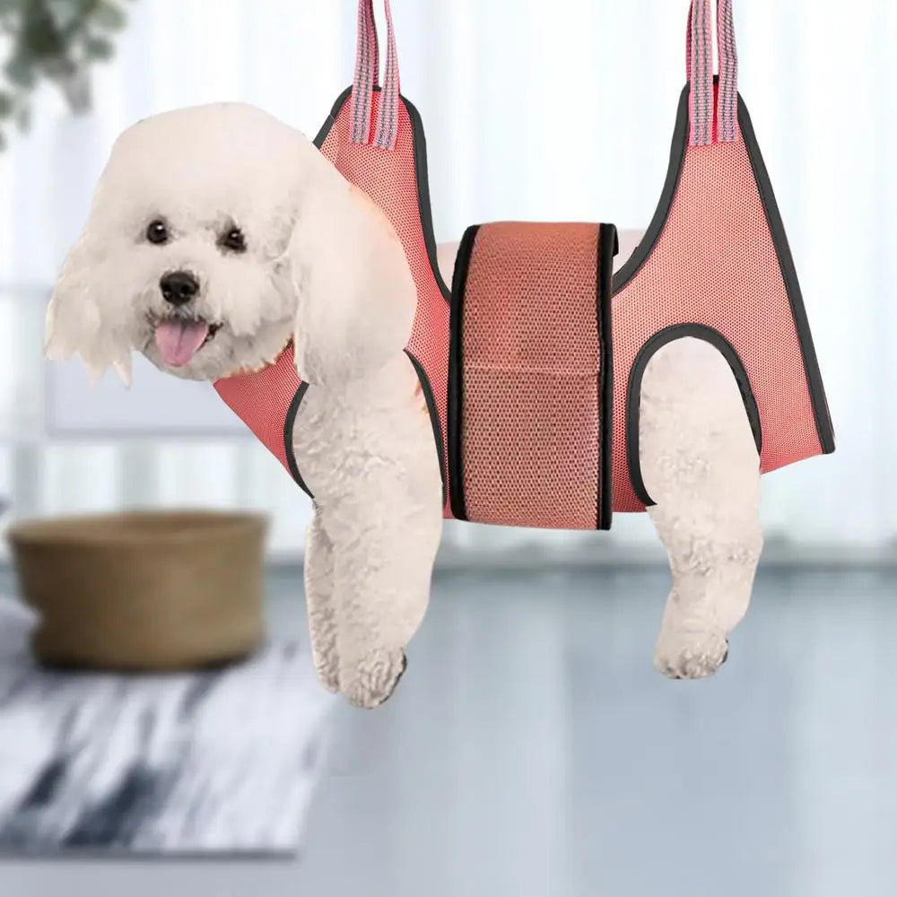 Cat Holder For Grooming Hanging Harness Dog Holder Pet Hammock Restraint Bag For Anti Scratch Bite Cleaning Bathing Nail