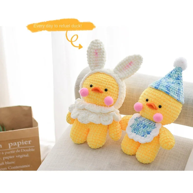 Ruyi bird warm fleece thick wool handmade DIY crochet woven golden velvet hook shoe thread wool ball