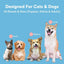 360-degree Dog Finger Toothbrush Extra Soft Pet Toothbrushes Silicone Teeth Cleaning Tools for Cats Puppies Dental Care Supplies
