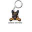 Cartoon Cool Dogs Keychains Bulldog English Springerspaniel Keyrings Maltese Greyhound Key Chains Husky Keeshond Key Rings Gifts