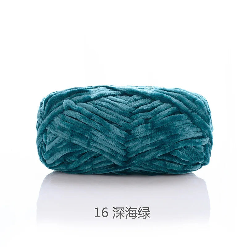 Ruyi bird warm fleece thick wool handmade DIY crochet woven golden velvet hook shoe thread wool ball