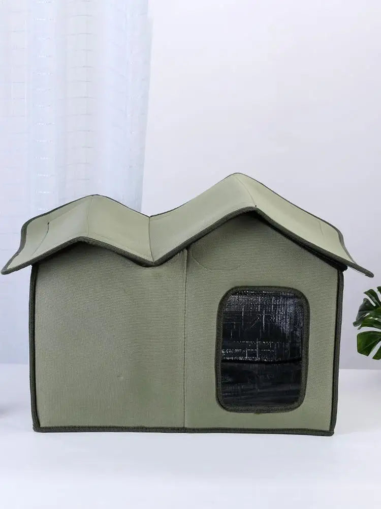 Outdoor Cat Shelter Large Winter Insulated Pet House Waterproof Detachable Cat Shelter Washable Cat Nest Pet House For Cat Dog