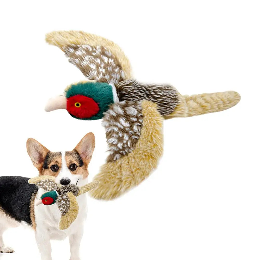Duck Dog Toy Squeaky Cute Duck Plush for Dog Calming Chew Toy Pet Supplies for Small Medium And Large Pets Indoor Play Supports