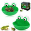 Frog Habitat Cute Frog Shaped Wall-Mounted Tank Decoration For Frog Cute Frog Terrarium Decor Fish Tank Tree Frog Habitat For