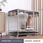 Dog Cage Large Dog Small to Medium Dog Golden Retriever Labrador Corgi Side Ranch with Toilet Separation Indoor Household Nest