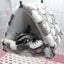 1PCS Coral Fleece Dot Printing Small Foam Pet House Hanging Hamster Bed For Small Animals Squirrel Parrot Cotton Nest